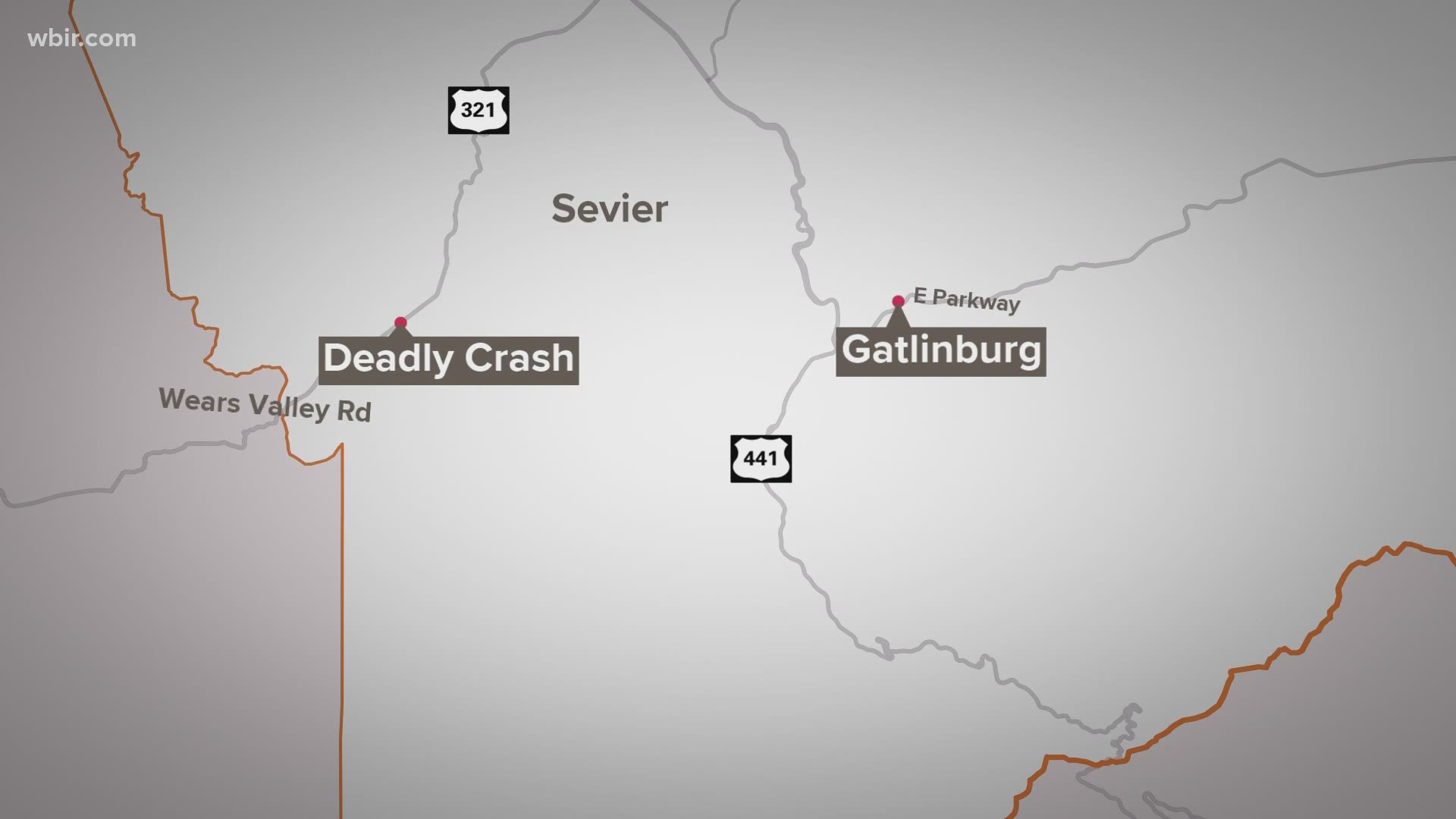 Rangers say 50-year-old Benjamin Braunsdorf and 46-year-old Wendy Fitzgibbon died when their motorcycle left the road and hit a sign on Highway 321.