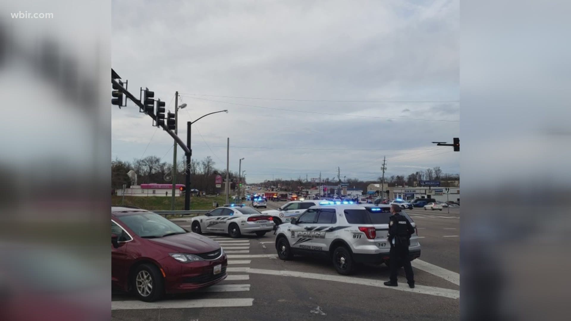 Sevierville police responded Wednesday afternoon to a reported shooting at a Walmart.