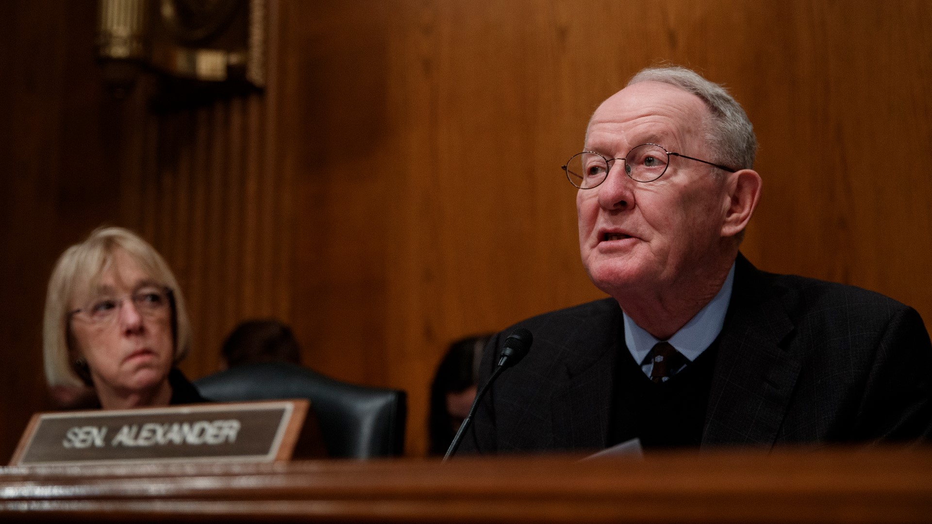 Tennessee Senator Lamar Alexander announced he will vote against calling witnesses in the impeachment trial of President Trump.
