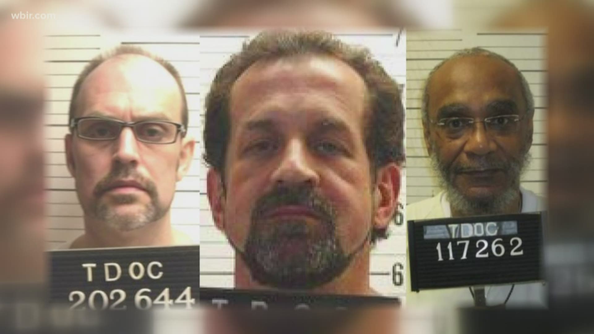 Lee Hall Jr., Nicky Todd Sutton and Abu-Ali Abdur' Rahman, formerly known as James Jones are the three men set to die next.