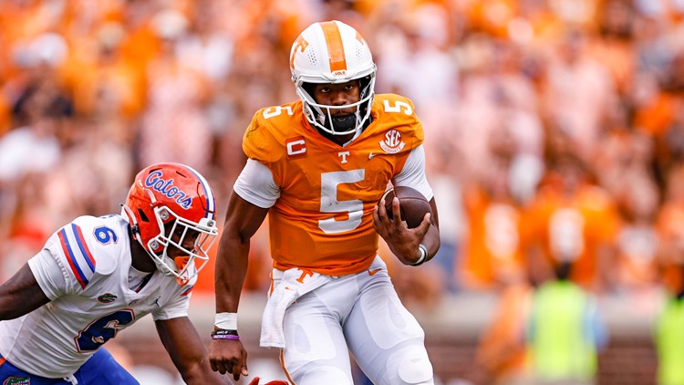 Tennessee quarterback Hendon Hooker named Walter Camp National FBS Offensive Player of the Week