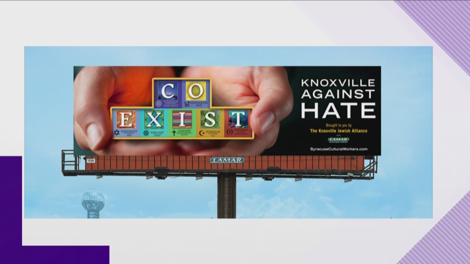 The Knoxville Jewish Alliance has initiated a "Knoxville Against Hate" campaign in response to a spate of hateful speech being spray painted at 'The Rock'.