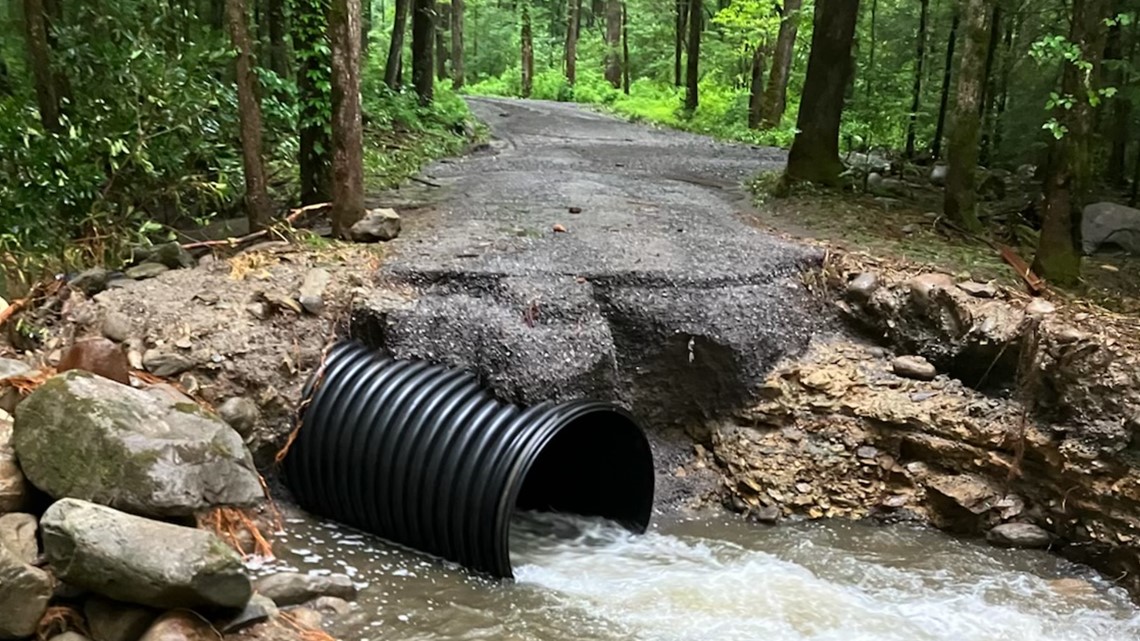 Flooding forces road closures in the Great Smoky Mountains - Vimarsana News