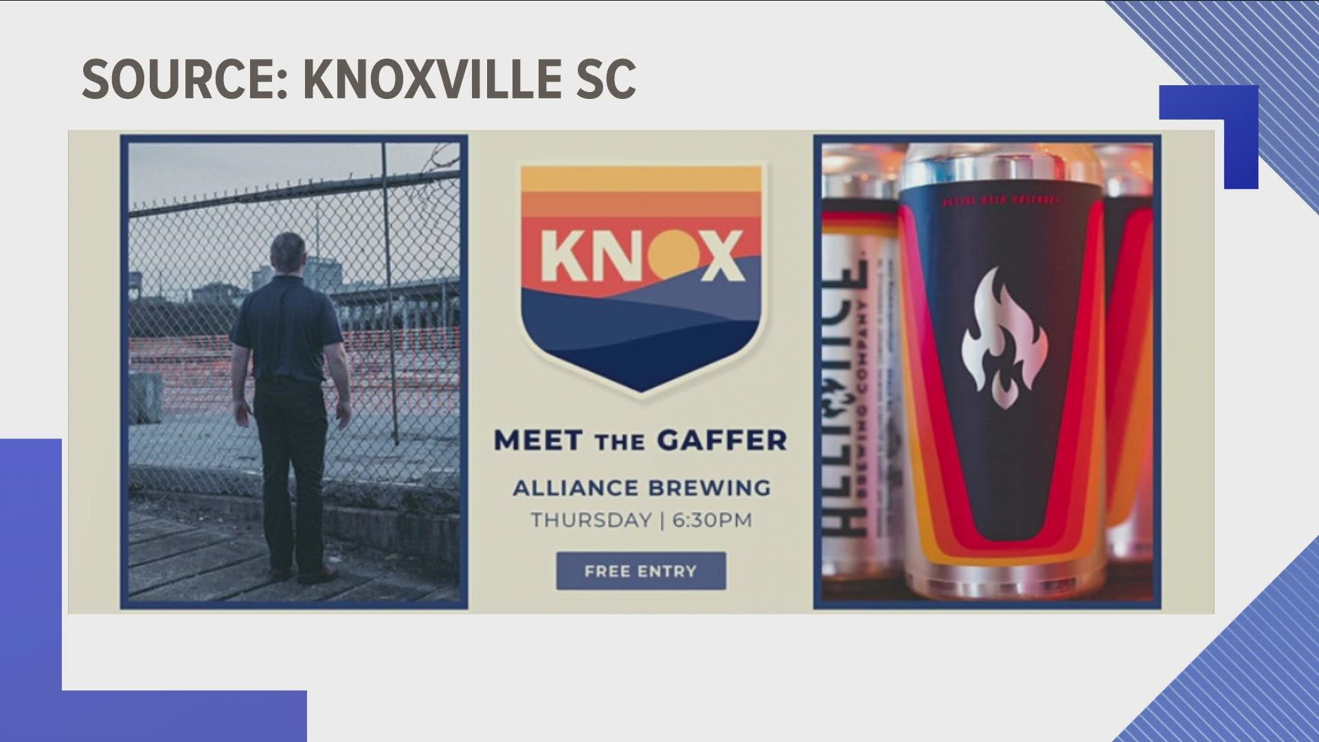 One Knoxville Sporting Club also helps connect soccer players to the community. People will be able to meet the new coach on Jan. 13.