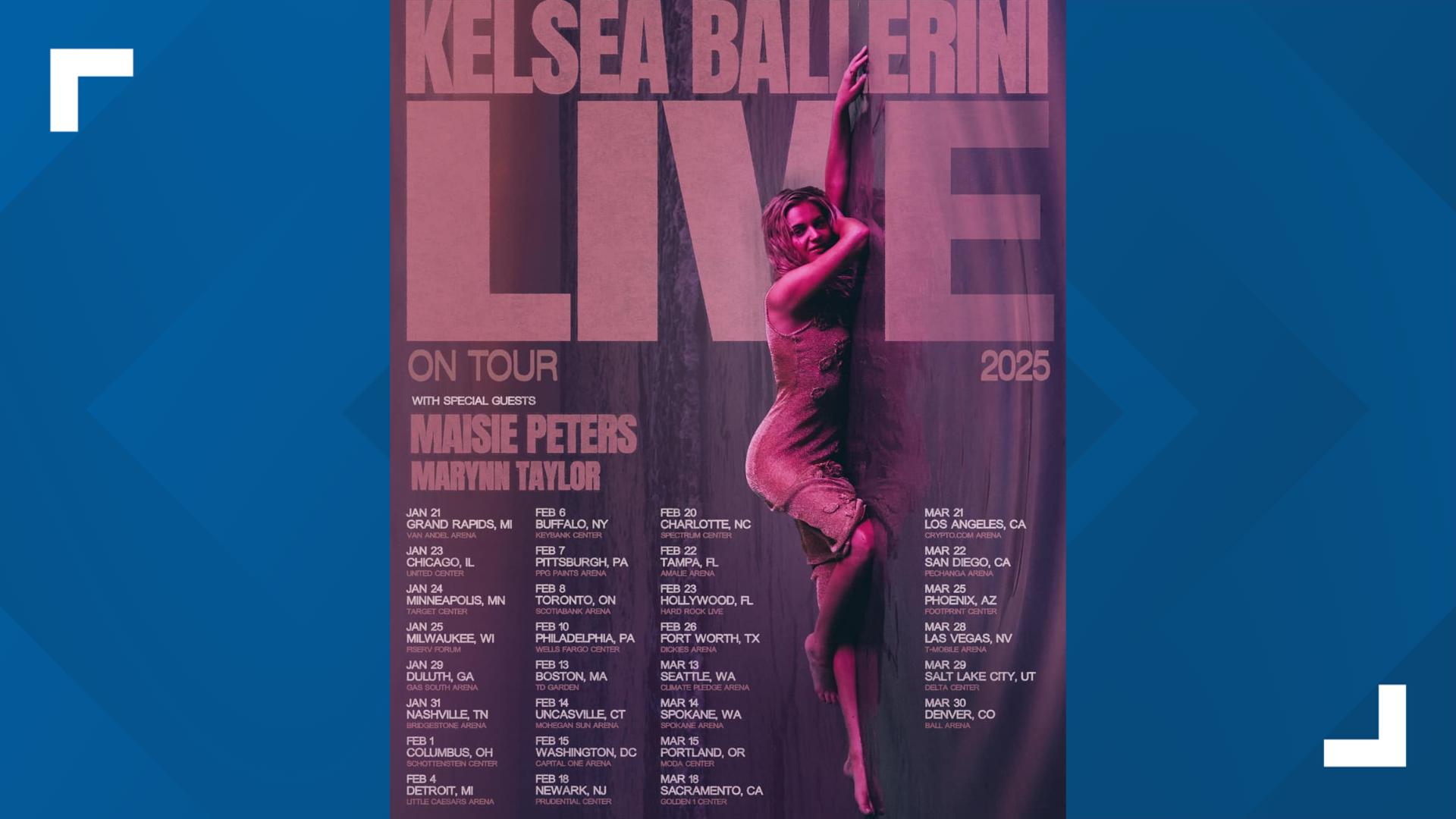 Knoxvillenative Kelsea Ballerini to begin new tour in January 2025, no