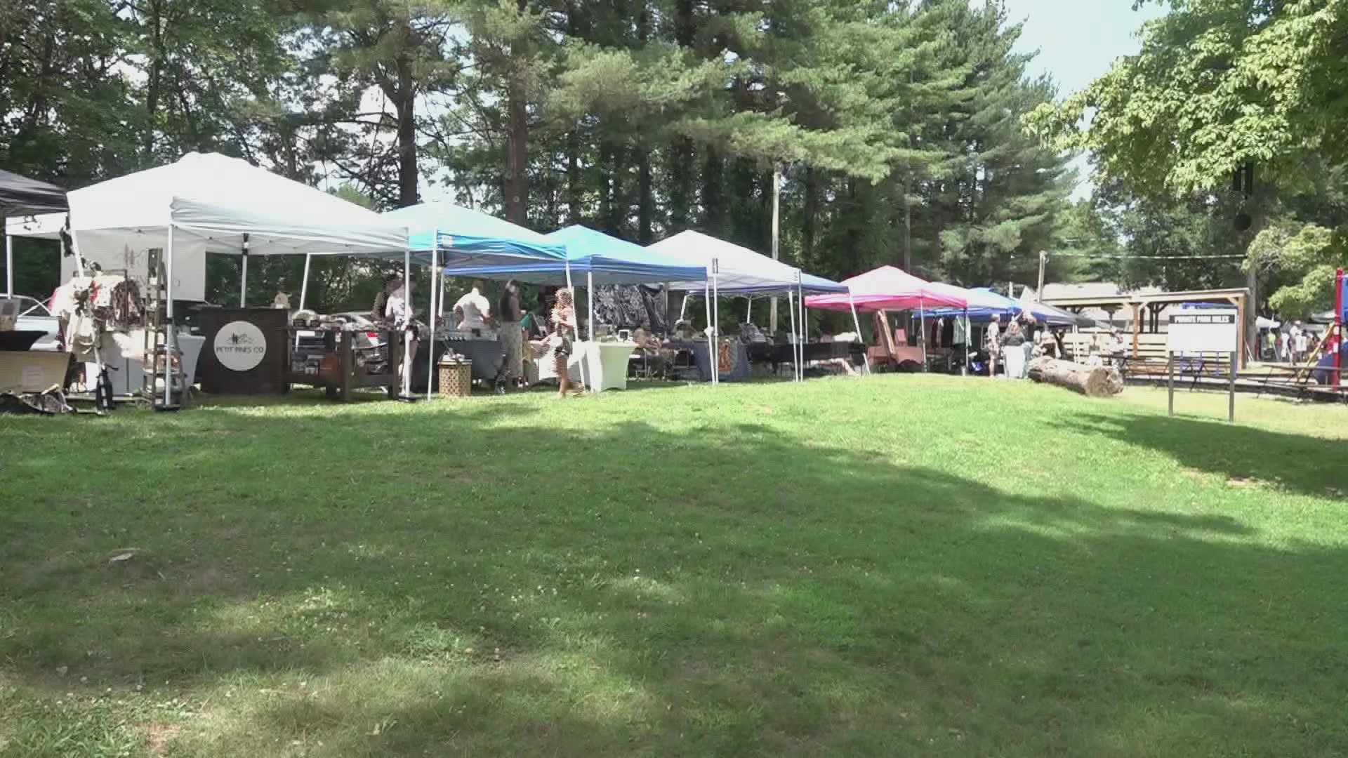 The event featured an afternoon of food, fun and shopping with local vendors.