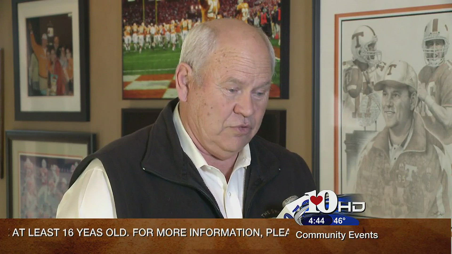 Beth Haynes talked with the former UT Football Coach about the Super Bowl and more