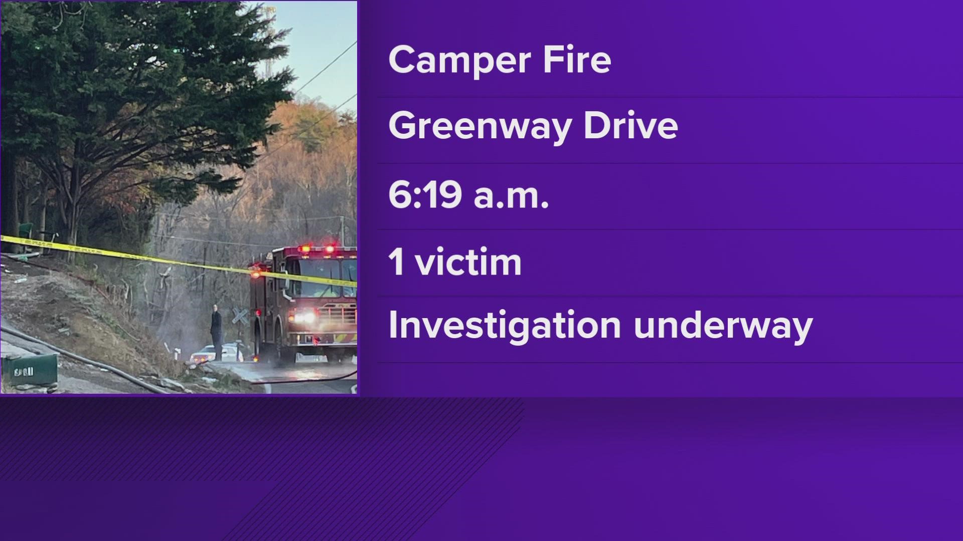 KFD: One dead in camper fire in Knoxville | wbir.com