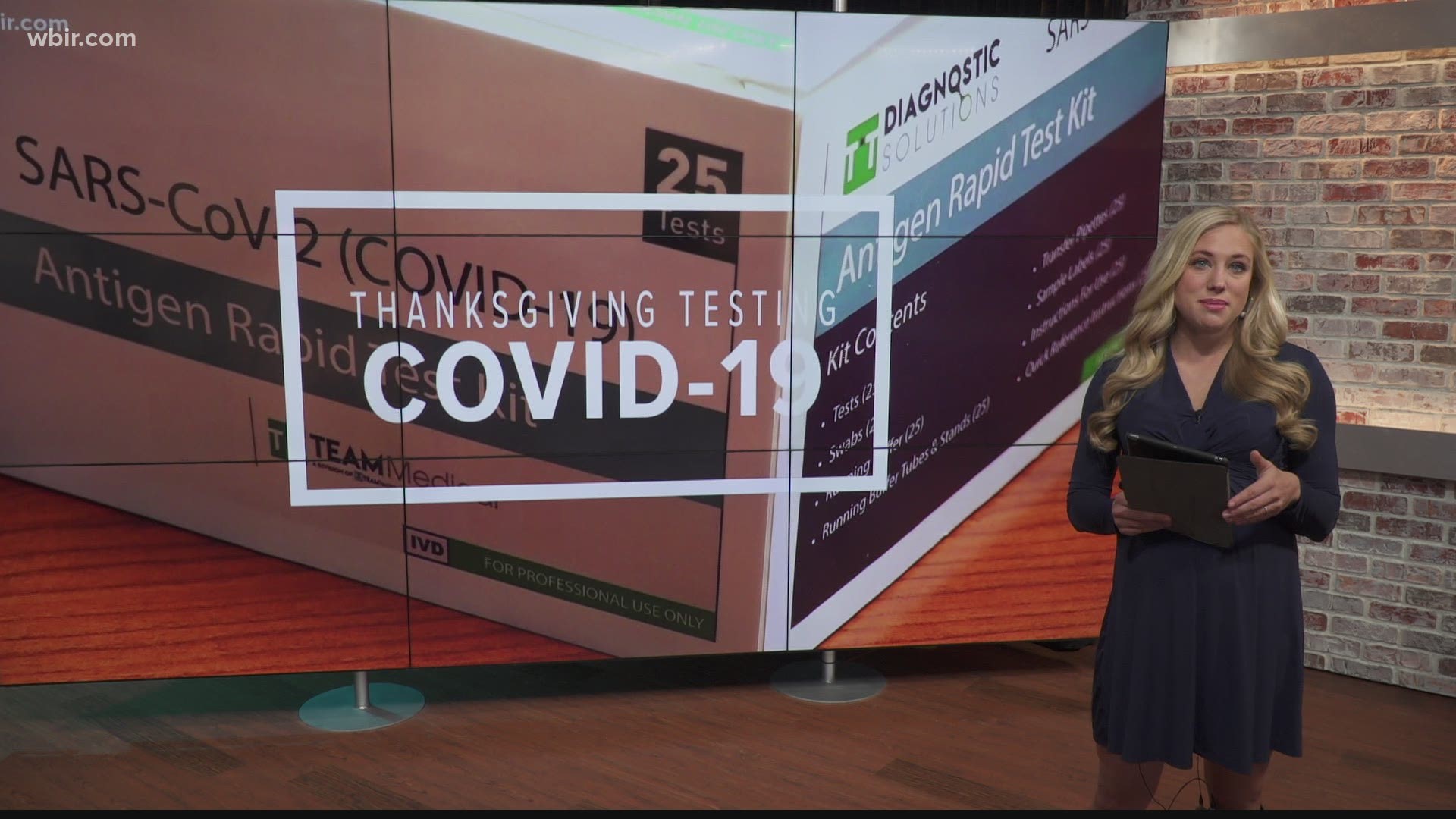 The Knox County Health Department said it's seeing the highest COVID-19 testing numbers since the start of the pandemic ahead of Thanksgiving.