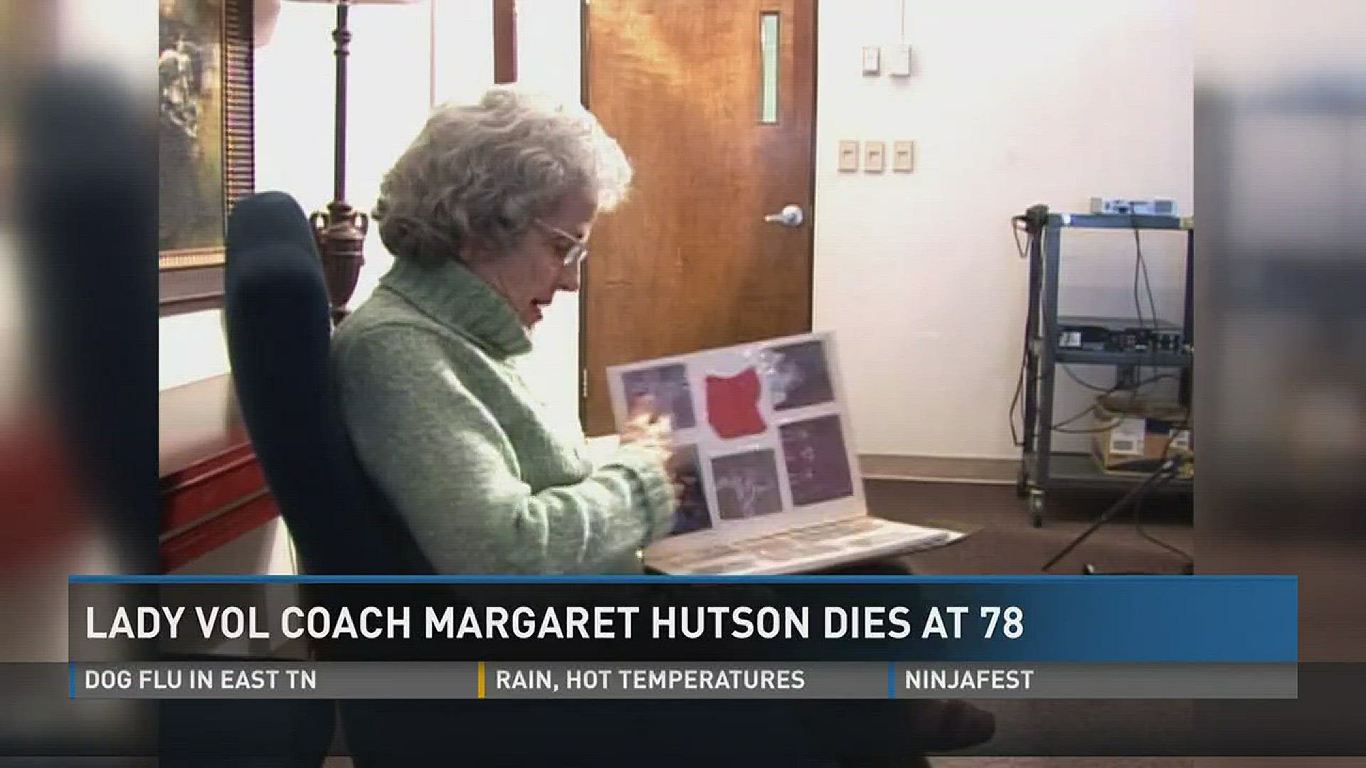 Margaret Hutson, the first coach of the Lady Vols basketball team, died on June 7, 2017 at the age of 78.