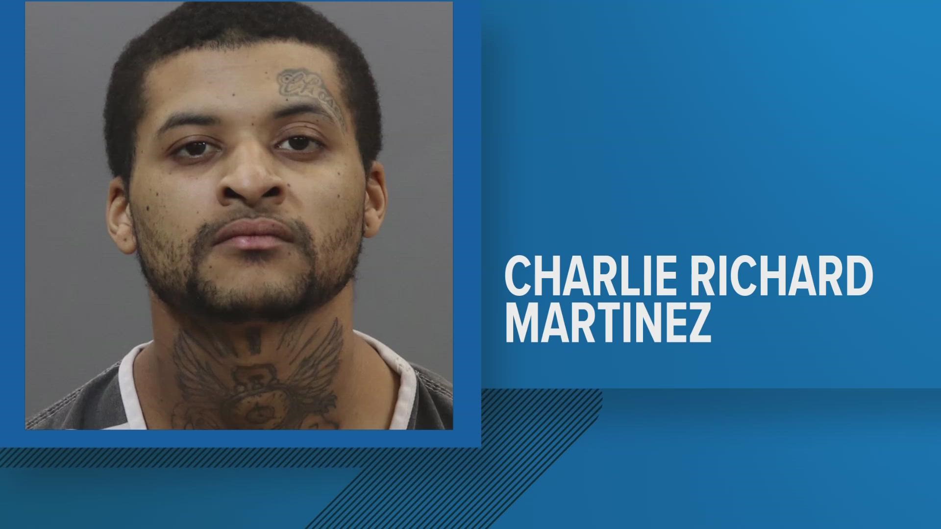 Charlie Martinez was charged with first-degree murder, aggravated robbery and possession of a gun.