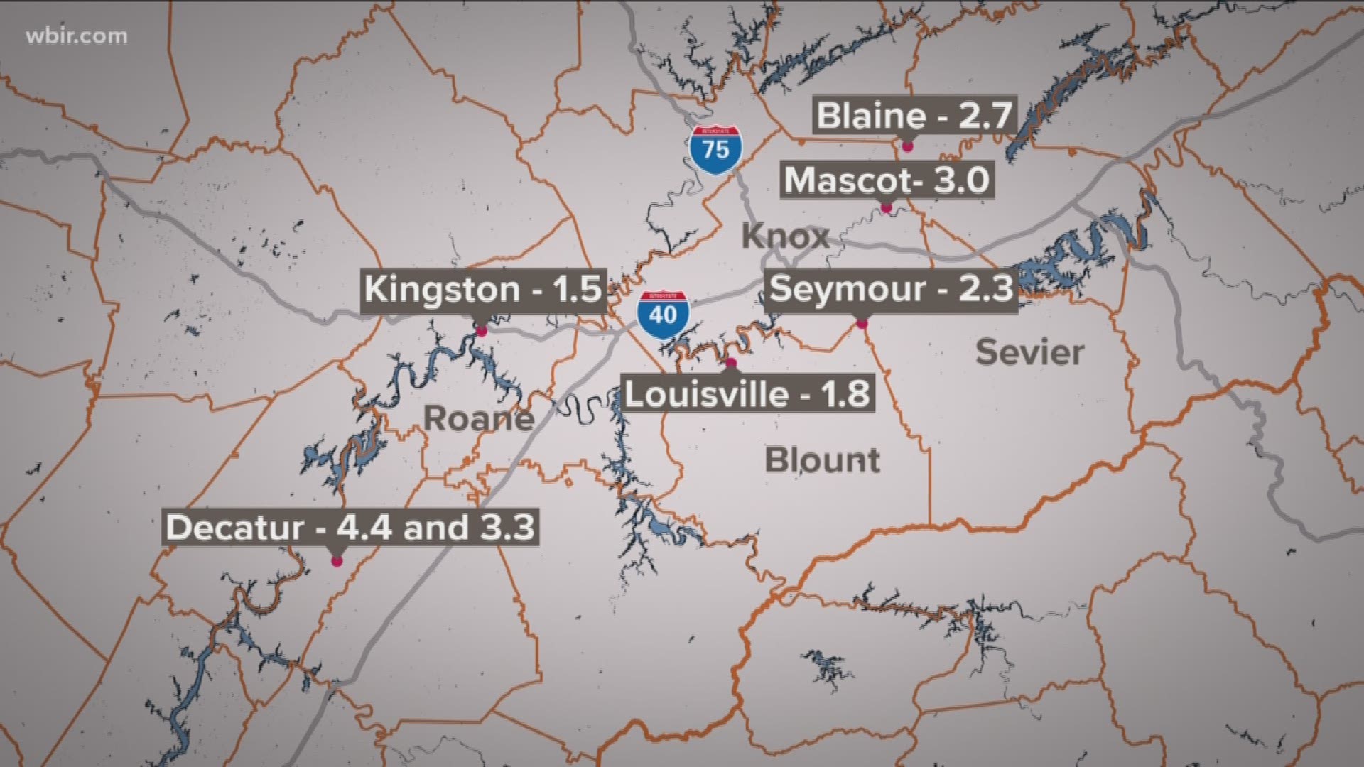 In little more than a week, there have been more than a dozen earthquakes in East Tennessee.