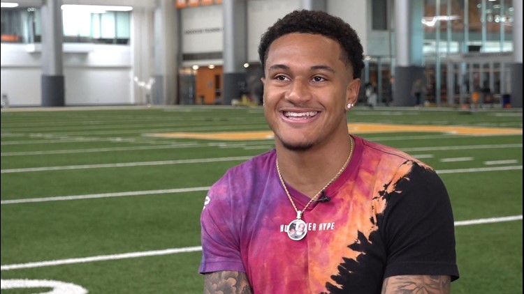 VFL Alontae Taylor's NFL dream began at young age, inspired by his late grandmother