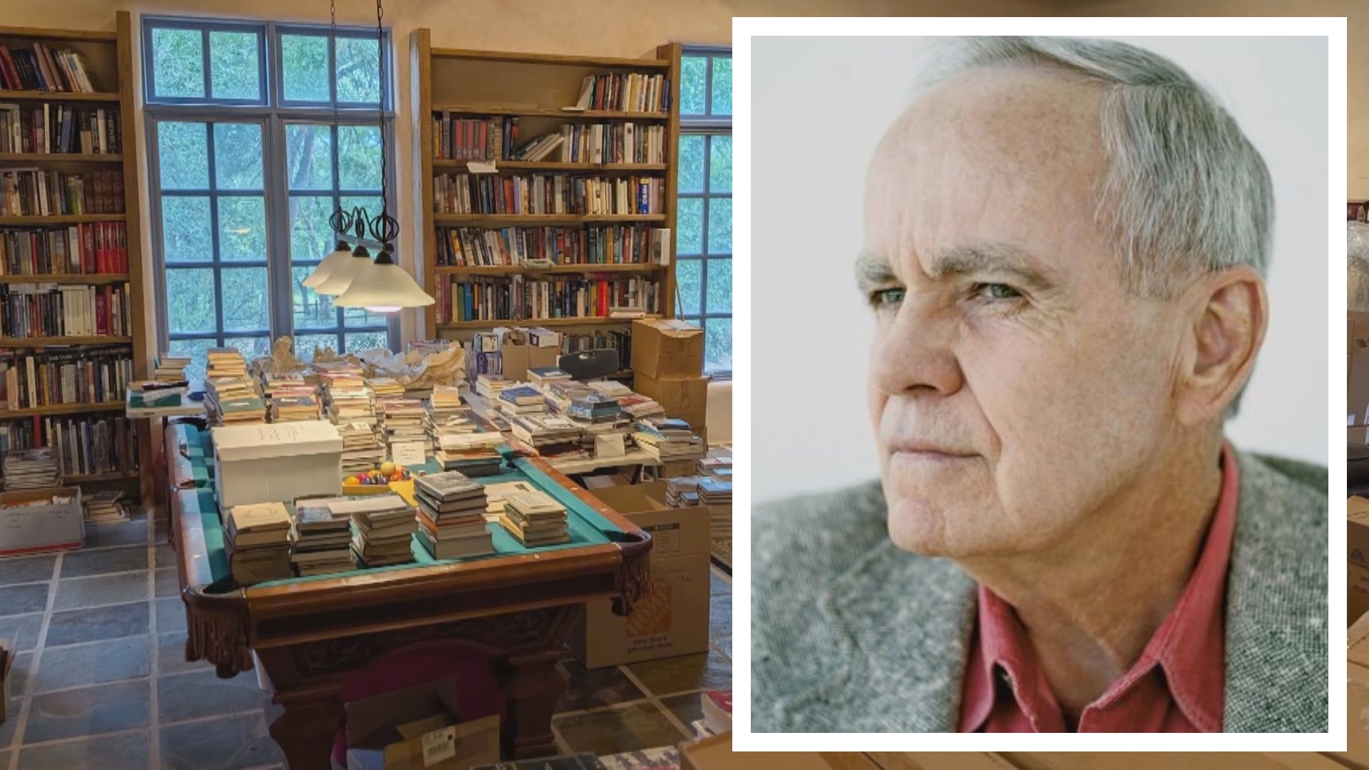 UT is being gifted some 18,000 books from McCarthy's personal library. We spoke with the Cormac McCarthy Society's VP to talk about the once-in-a-generation author.