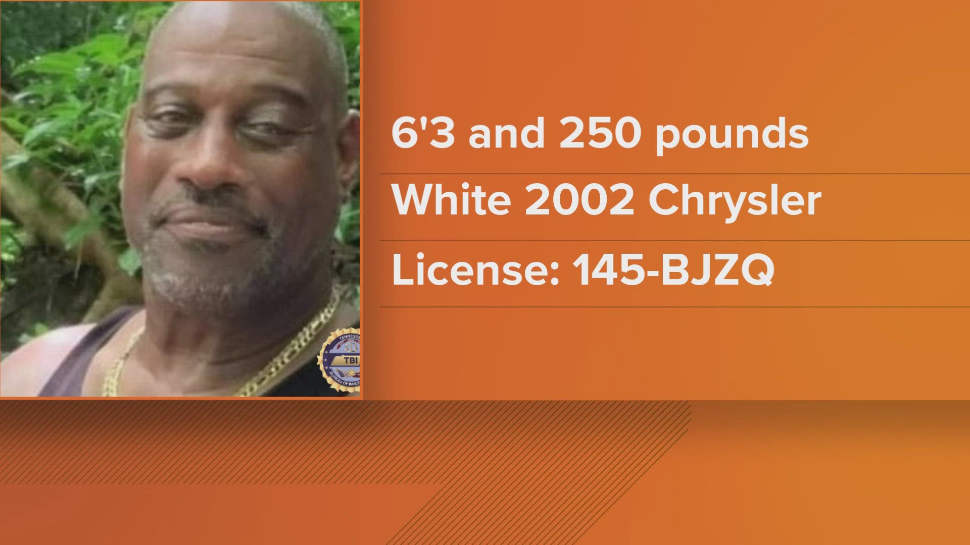 The Oak Ridge Police Department said he was reported missing on Sept. 19, after last being seen leaving for work towards Knoxville.