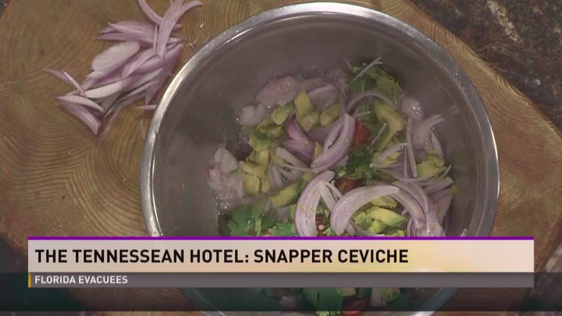 The Tennessean Hotel: Snapper Ceviche