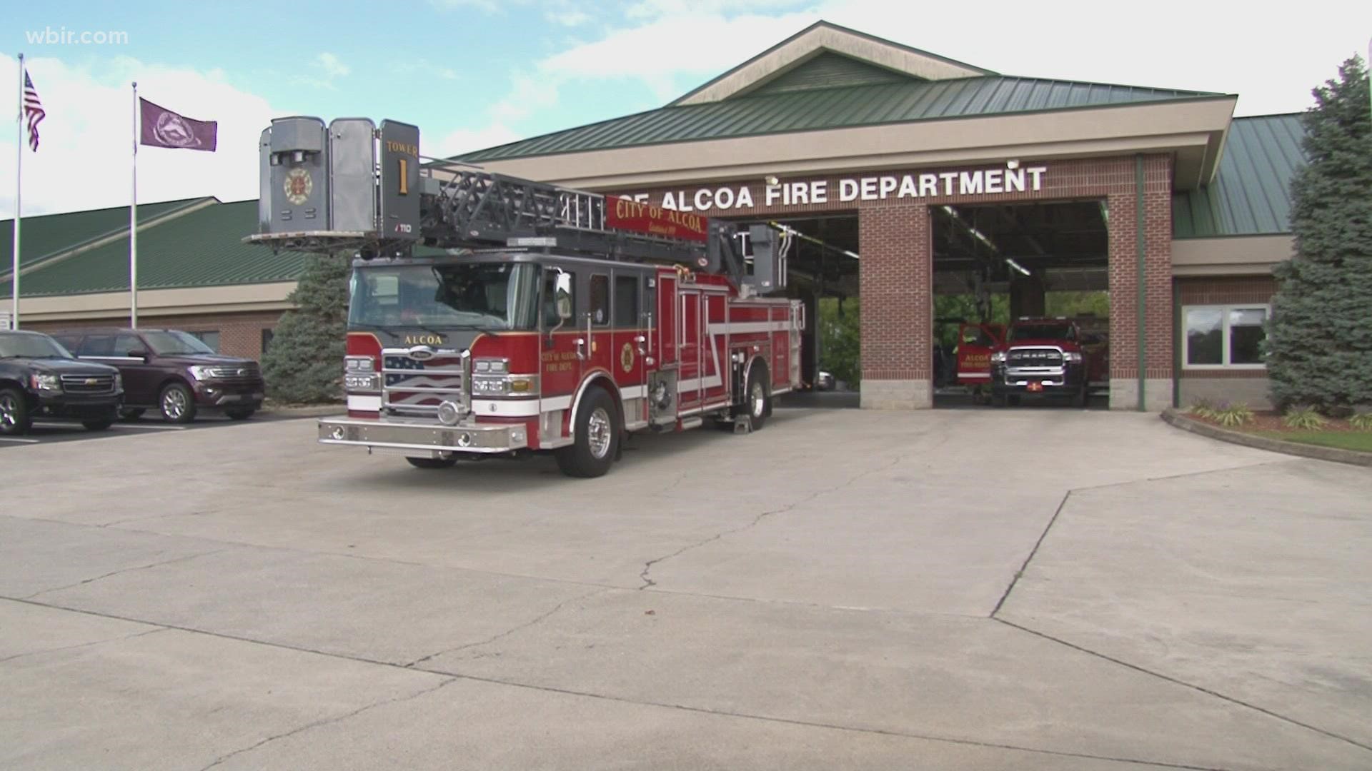 The Alcoa Fire Department received the highest possible rating on a nationwide fire rating scale, classifying it as a Class 1 fire department.