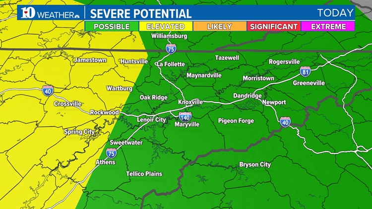 Heavy rain is possible this weekend in East Tennessee | wbir.com