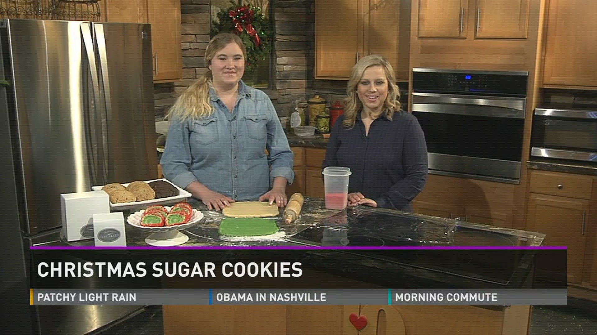 The Cupcakery makes sugar cookies for Christmas