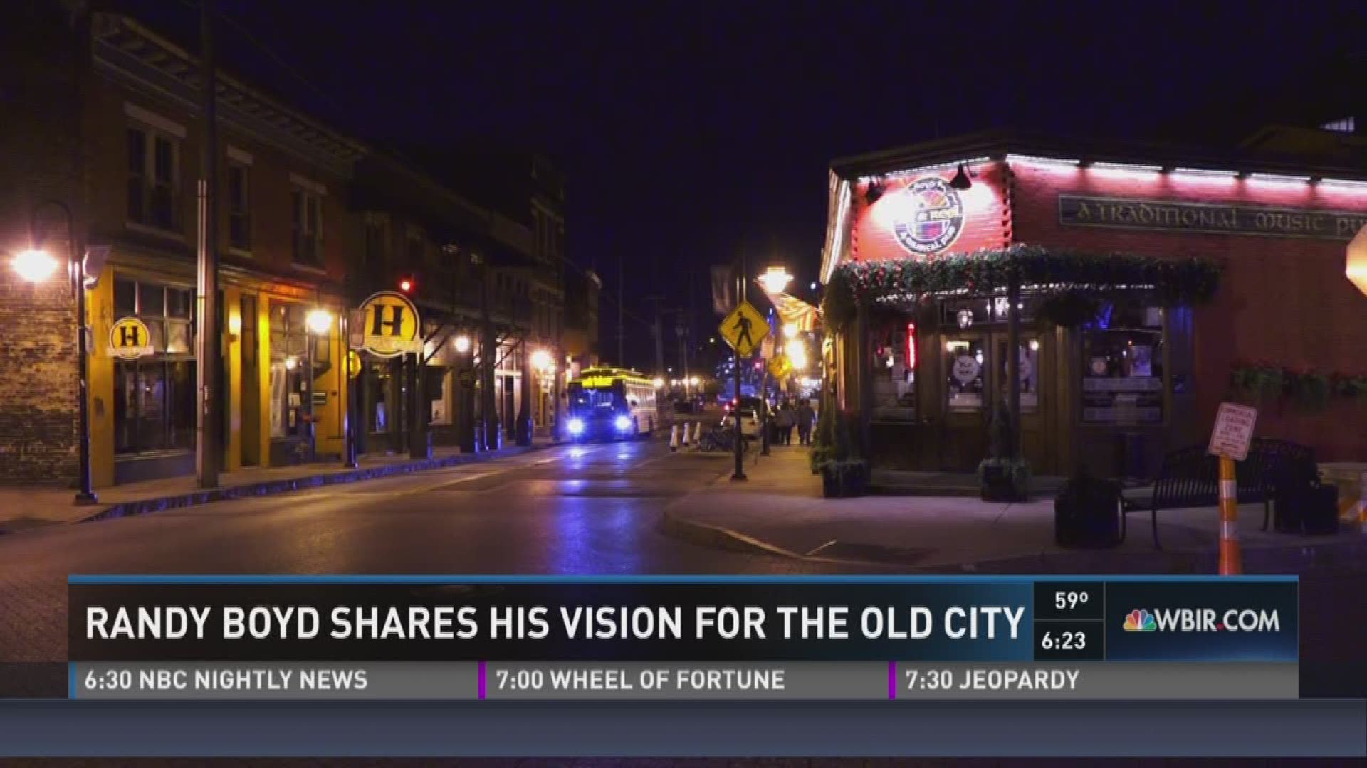 Feb. 22, 2017: A Knoxville businessman has new plans for the Old City.