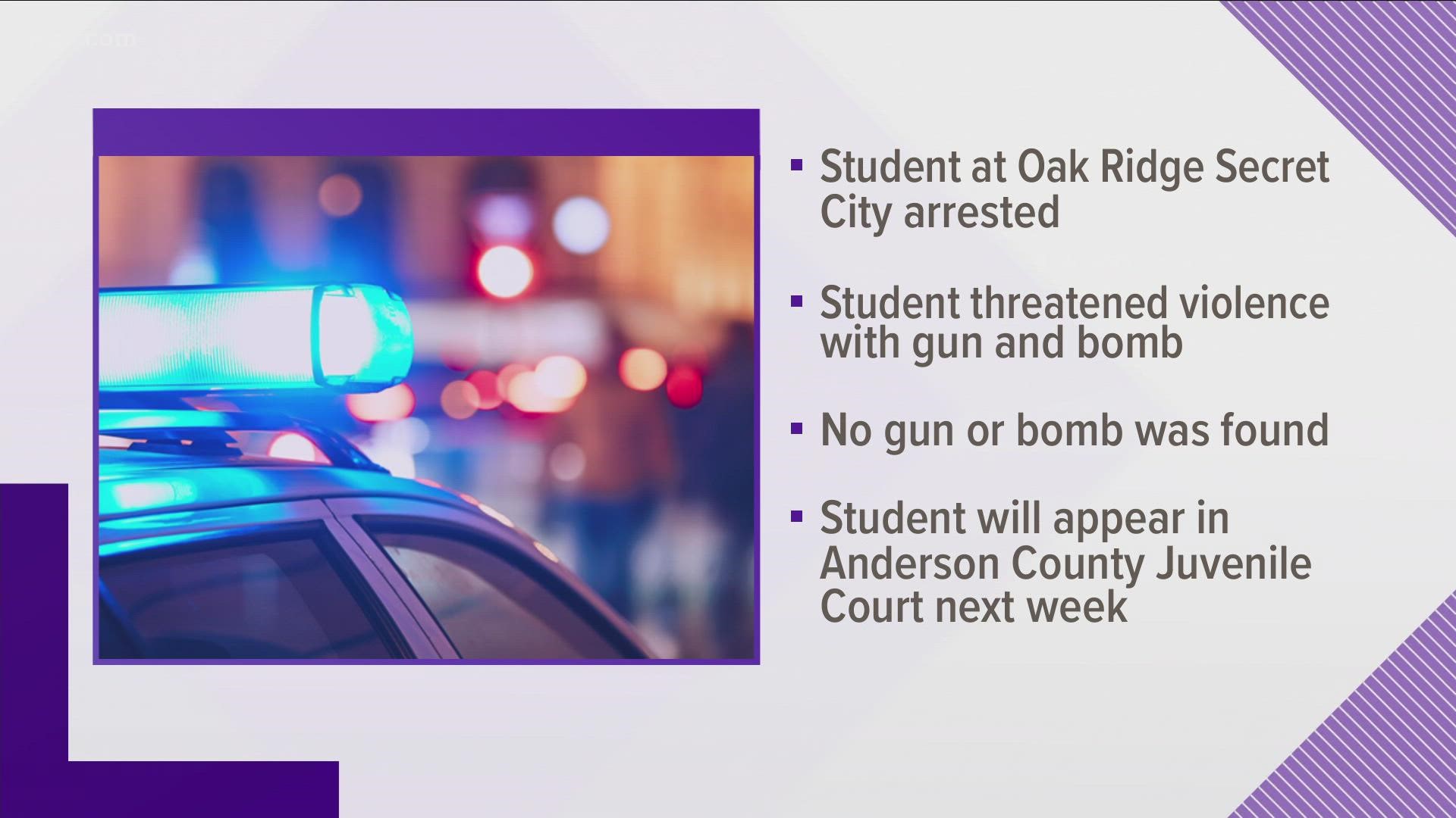 "I am saddened to have to repeat the message that making threats directed at our schools, children or staff will not be tolerated."