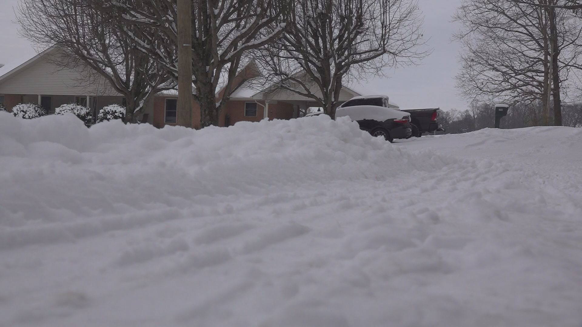 Neighborhood roads in Hamblen County still slick after snow in East ...