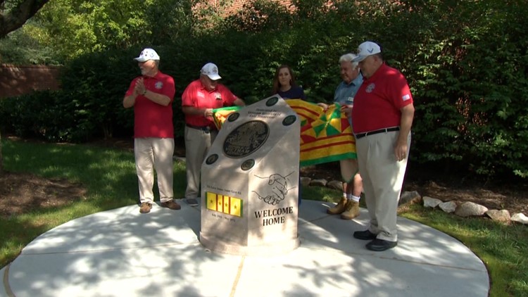 'Welcome Home': New Vietnam Veterans monument dedicated at World's Fair Park