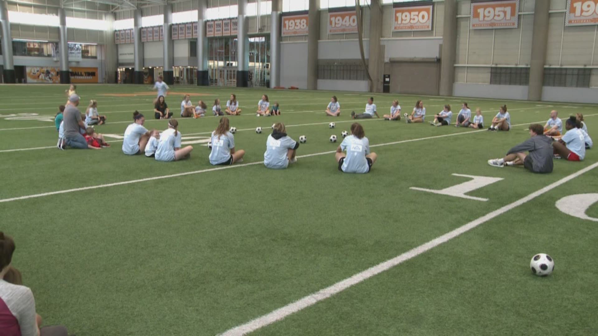 The Lady Vols soccer team is spreading the message that anything is possible on Saturday.