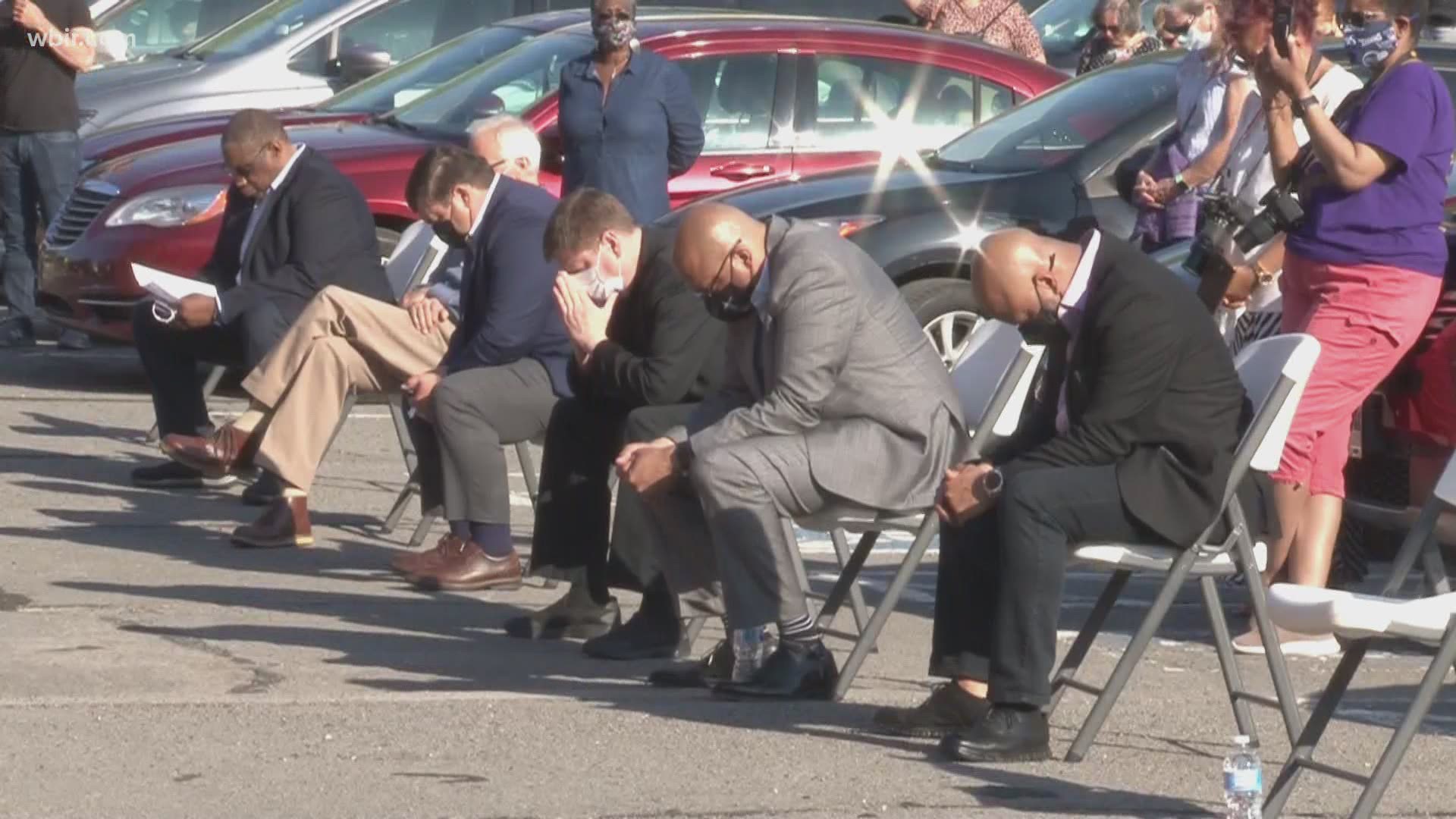 The East Knoxville community is calling for unity. The church -- right next to Austin-East -- held a prayer service led by area pastors.