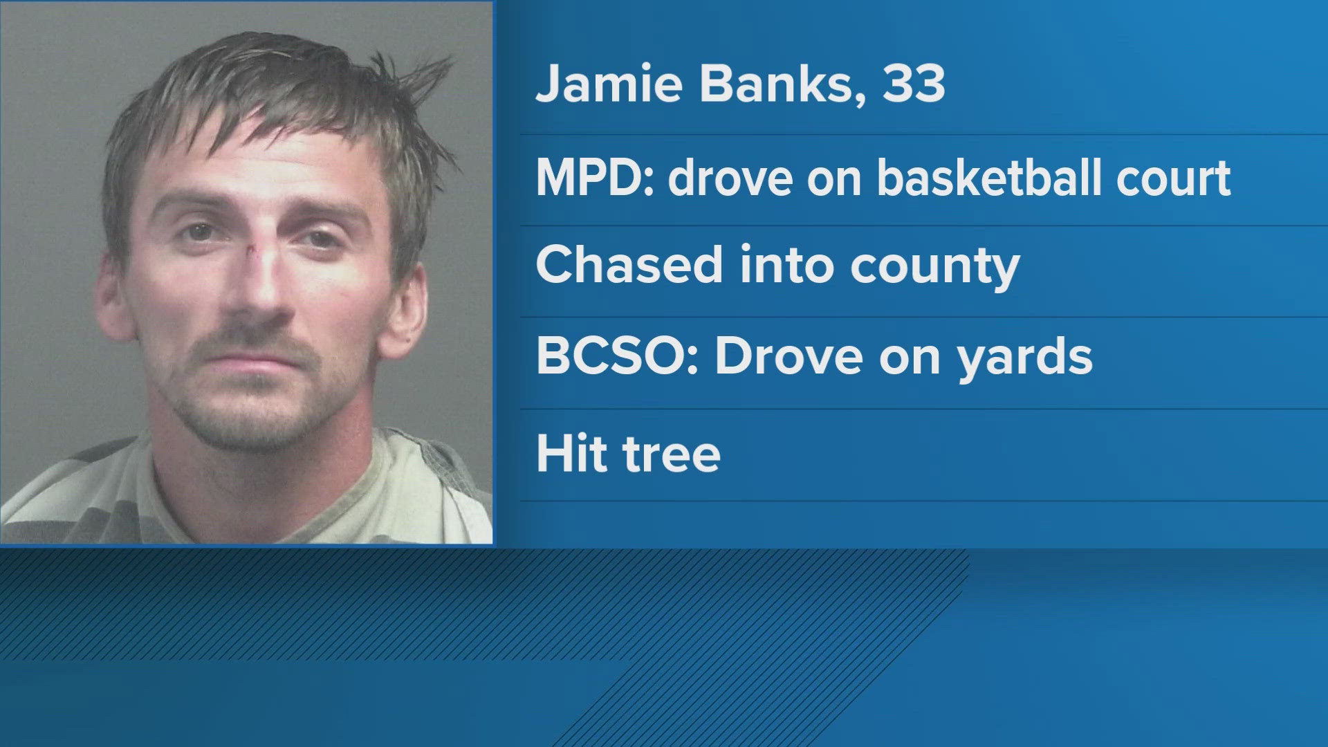 BCSO: Man facing several charges after leading police on car chase ...