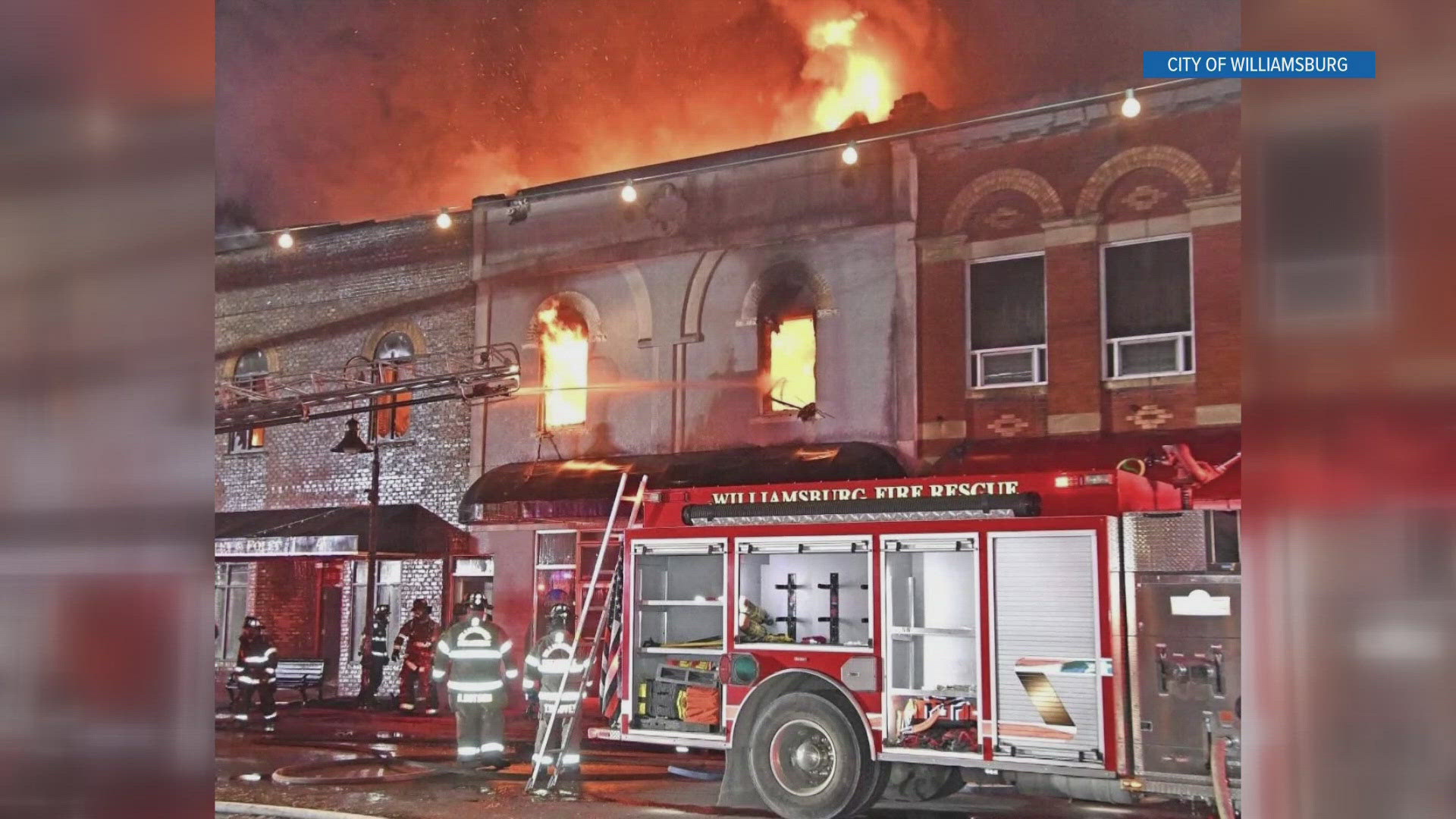 Multiple agencies respond to fire in downtown Williamsburg | wbir.com