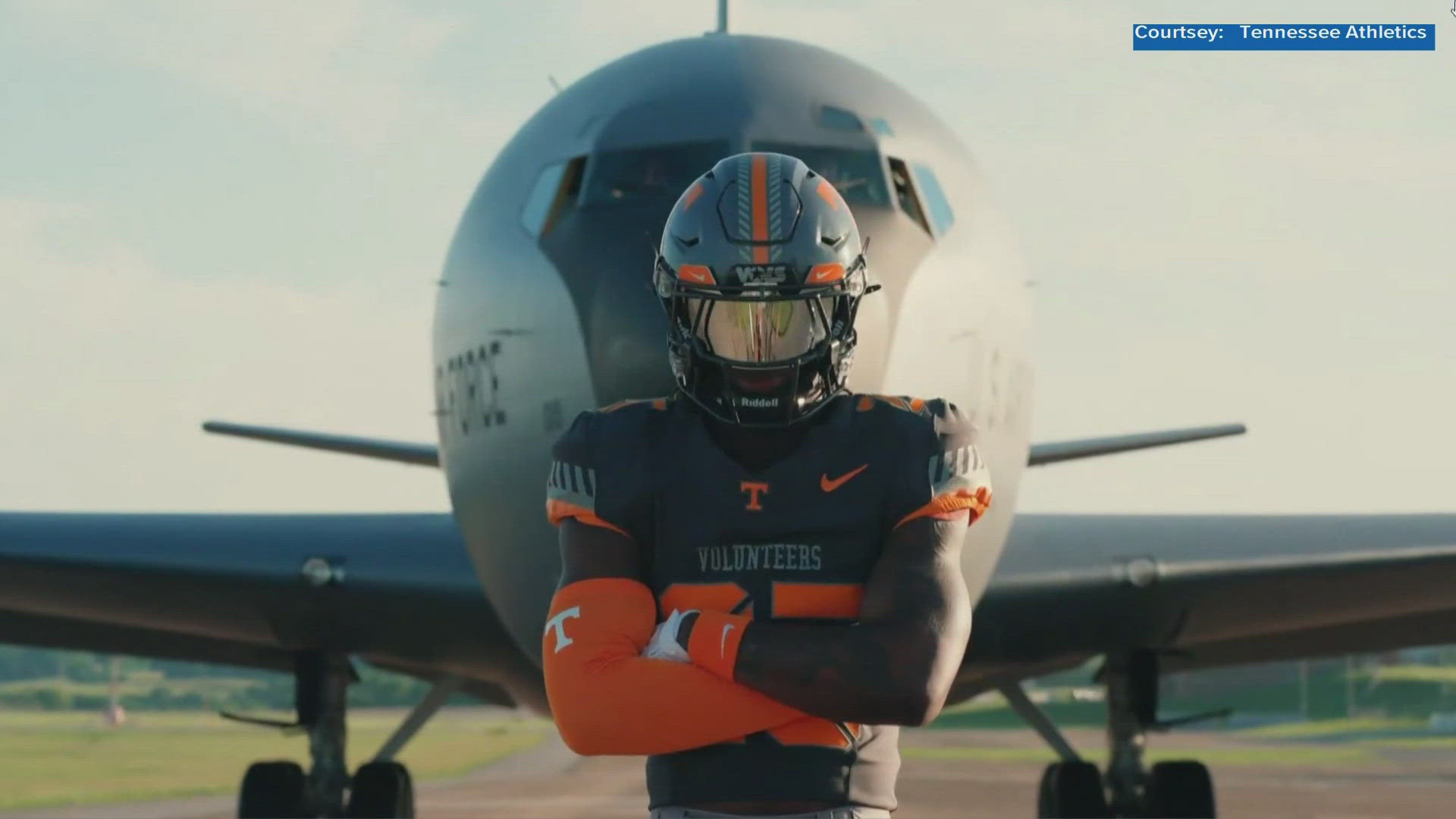 The Vols are trading orange for honor this fall and the newest addition to Tennessee's Smokey Grey uniform series is stitched with history. 