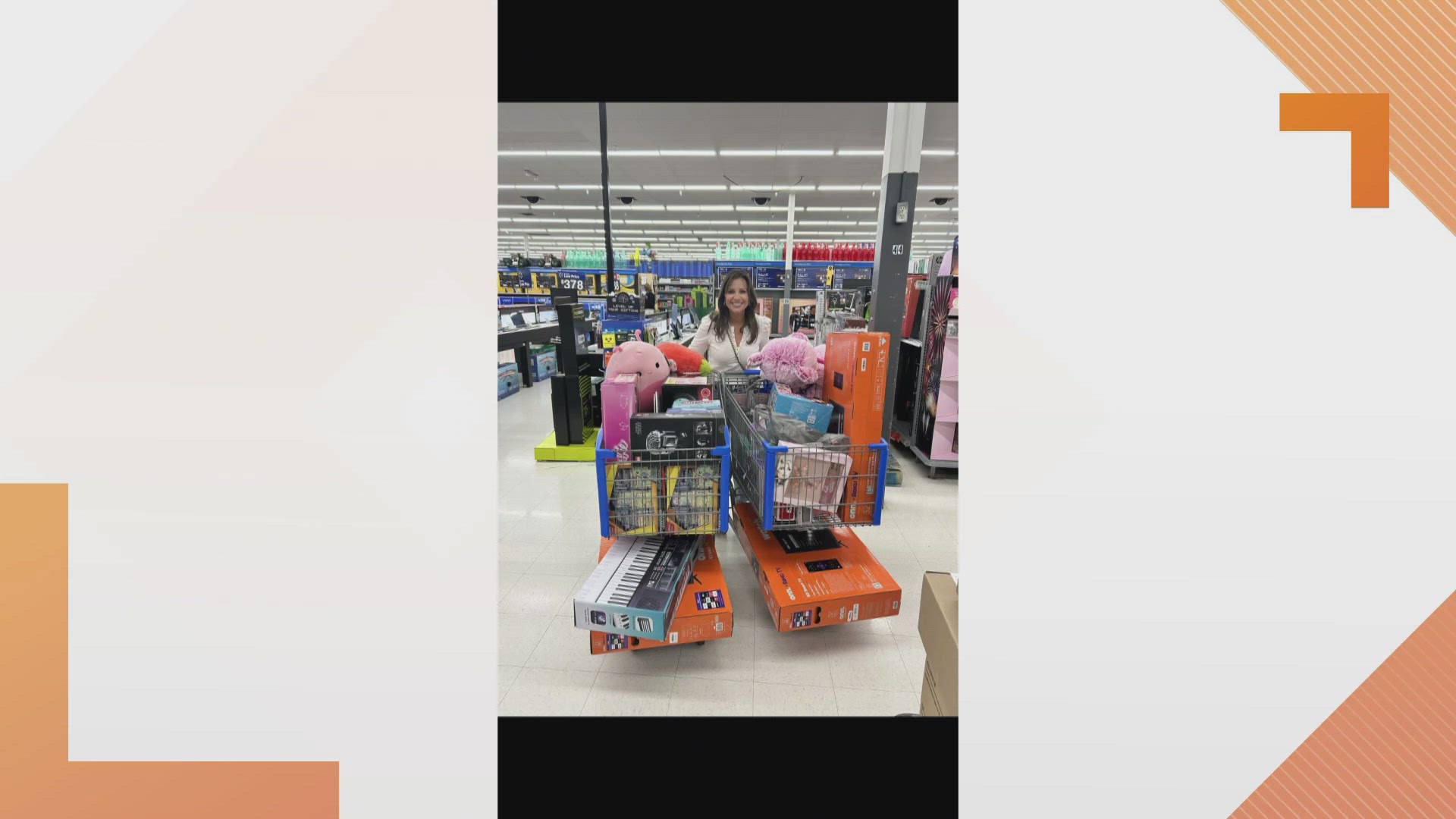 WBIR Abby Ham and the Clayton-Bradley Academy in Maryville took part in the toy drive. It will benefit Helene-affected families in Cocke, Greene and Unicoi counties.