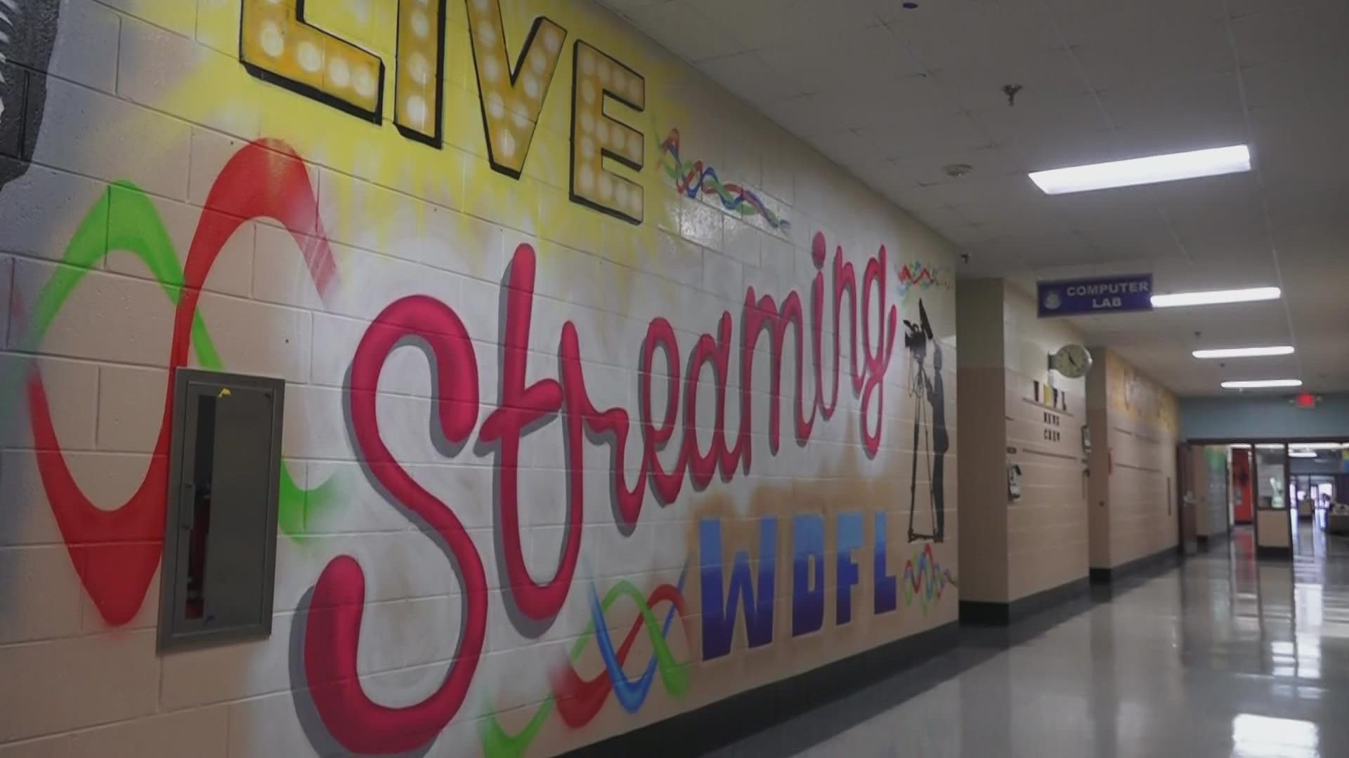 Dogwood Elementary in Knox County is focused on creating a positive learning environment for students. The art on the walls isn't typical, but it's impactful.