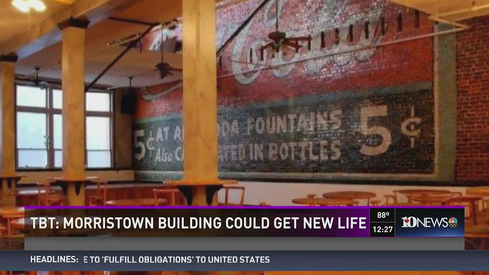 TBT: A renovated Morristown building could get new life with M&M Shiners in Morristown, Tenn.