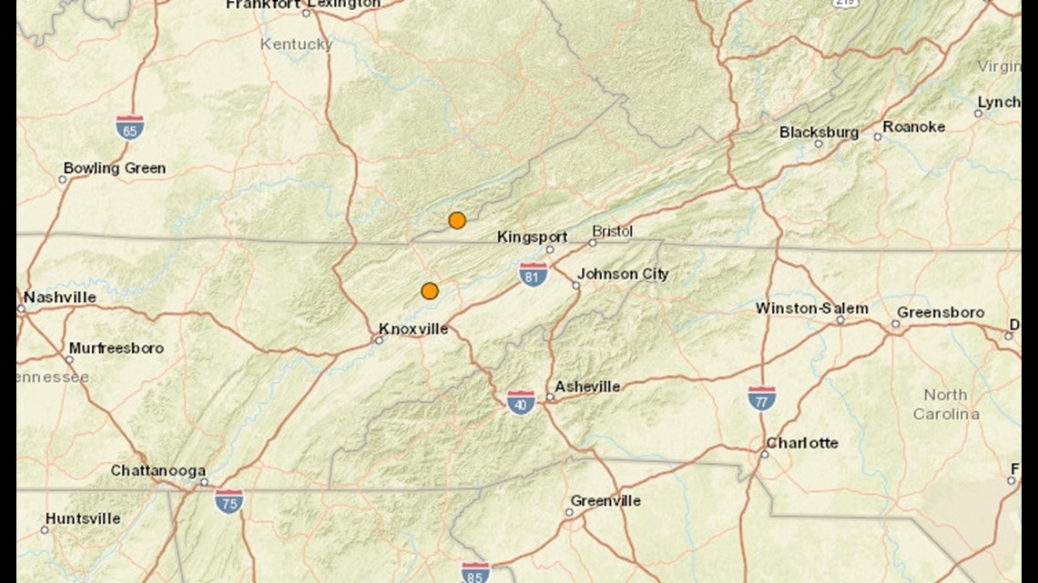 Small earthquakes hit Grainger Co. and eastern Kentucky - Vimarsana News
