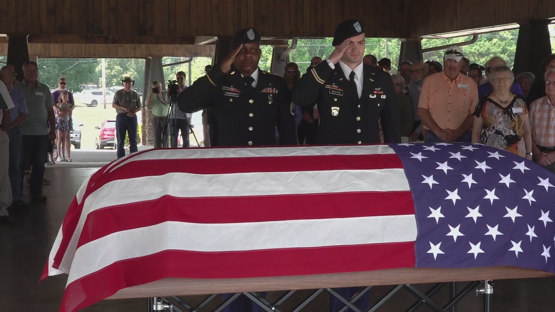 Joe Vinyard lost his life in Germany fighting in World War II. 79 years later, the East Tennessee veteran was finally buried with a ceremony in Maryville.