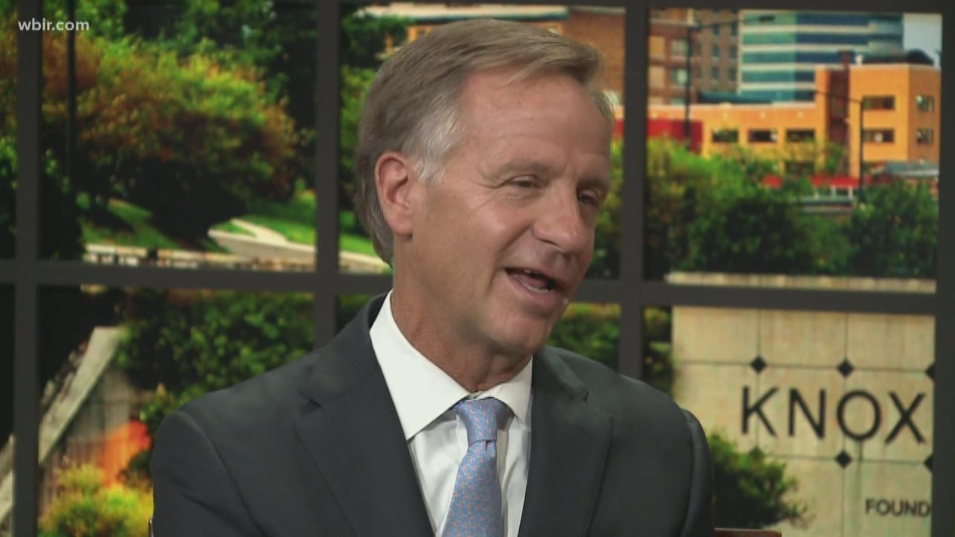 Former Governor Bill Haslam says he only told a few family members and close friends before announcing his decision last week not to run for the U.S. senate.