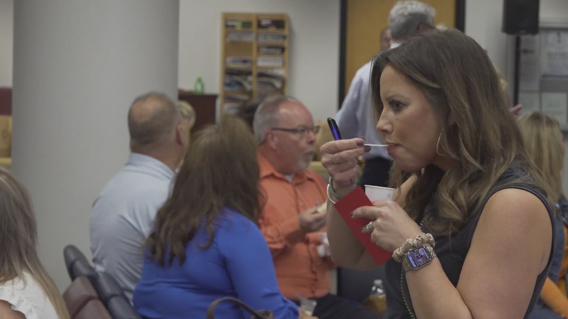 Proceeds from the chili cookoff also went to the Volunteer Advisory Board.