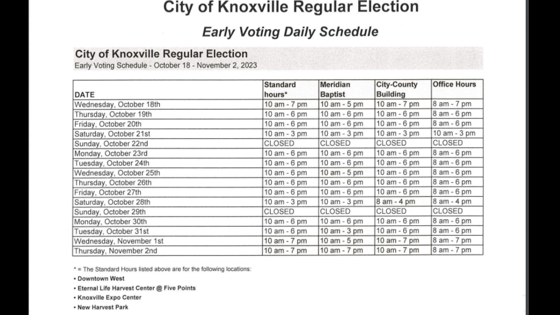 Election day 2024 knoxville tn