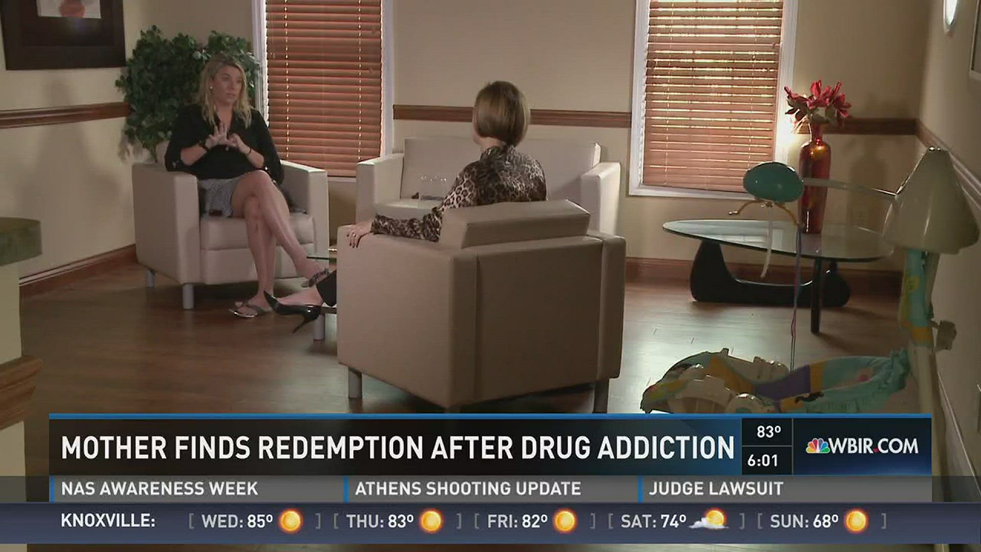Oct. 4, 2016: A mother who fought addiction and criminal charges for giving birth to a drug addicted baby is sharing her story of redemption to encourage others who are in a similar situation.