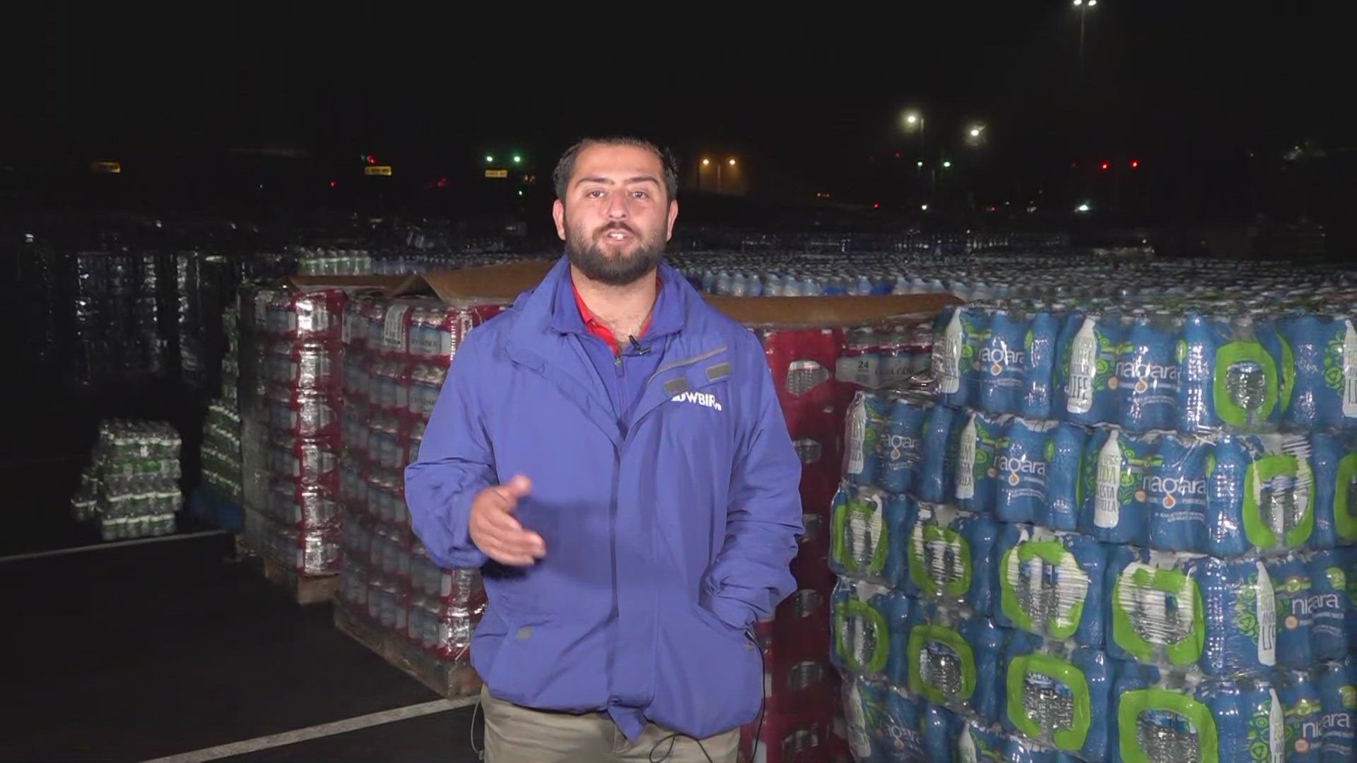 Second Harvest Food Bank donated the water bottles to those in the Cocke County community who have been without clean water for days.