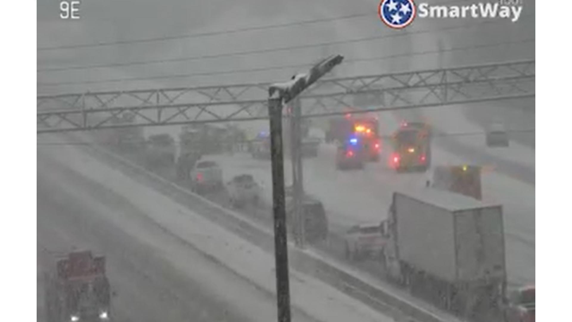 Road Conditions in East Tennessee: Snow creates hazardous travel ...