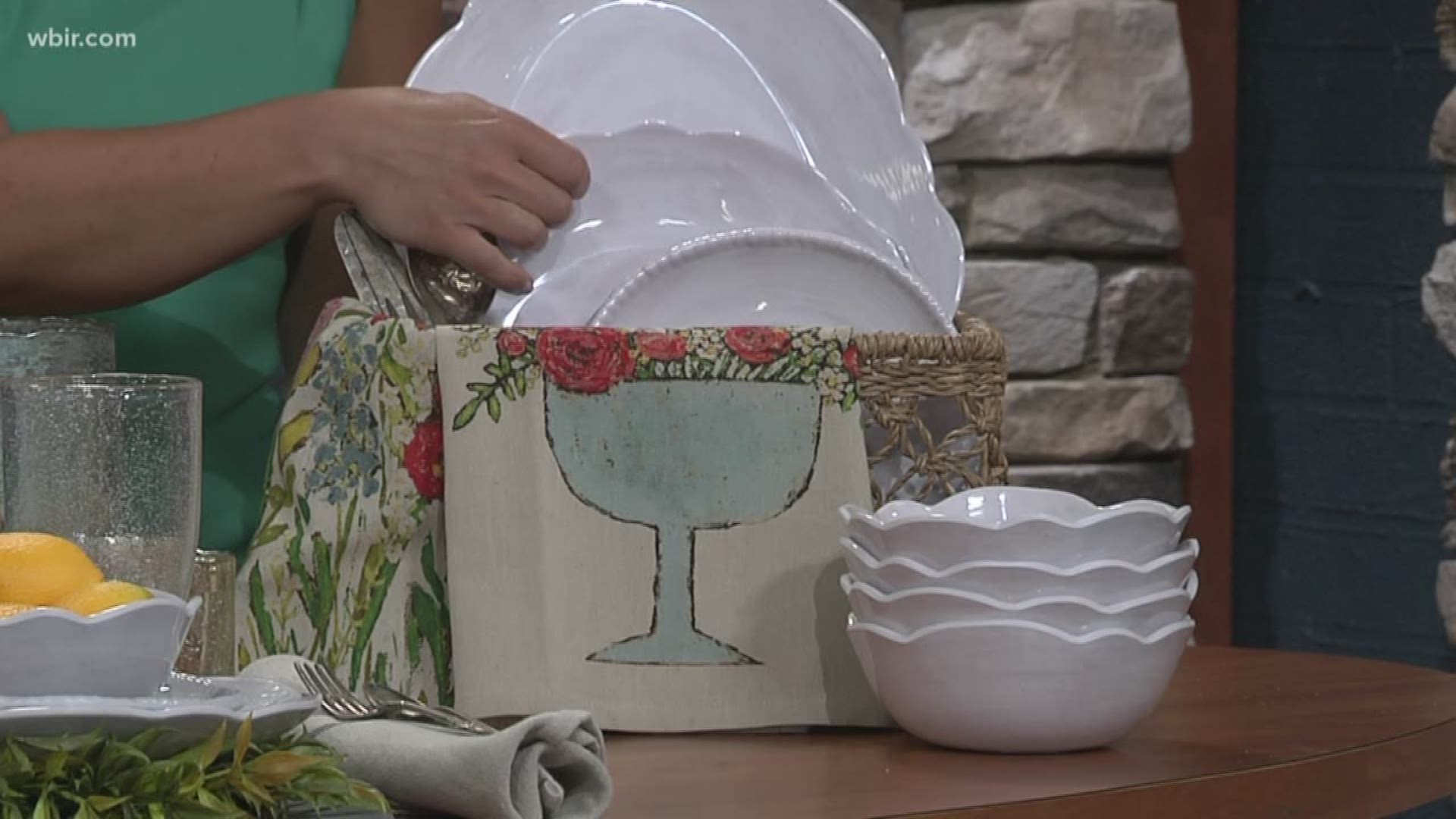 Back Porch Mercantile shares how to host an outdoor dinner party.