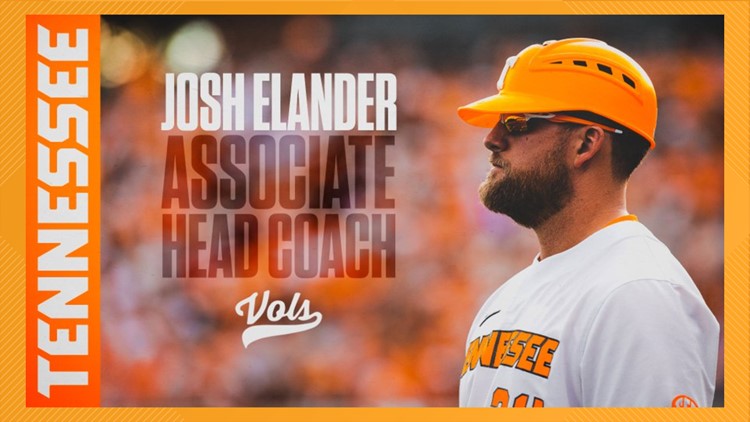 Tennessee baseball assistant Josh Elander promoted to Associate Head Coach