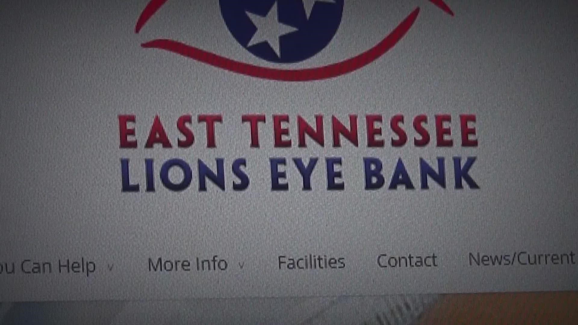 The East Tennessee Lions Eye Bank now says it mistakenly reported an office manager as a part-time employee to the IRS.
