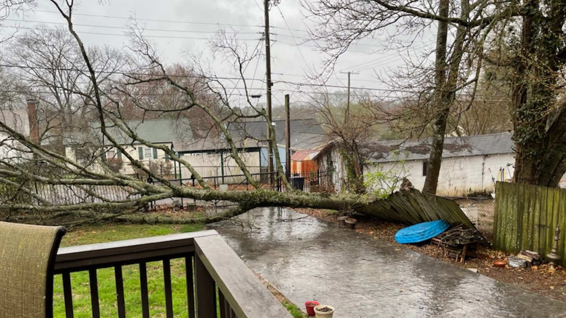 East TN sees damage, power outages after strong storms