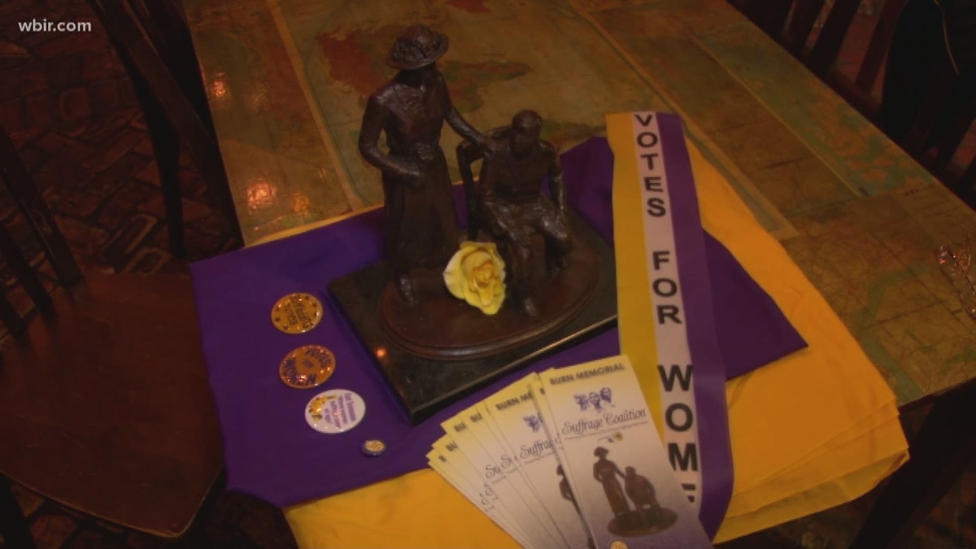 Feb. 8, 2018: A Tennessee group is working to honor the legacy of local women's suffrage advocates Harry and Febb Burn.