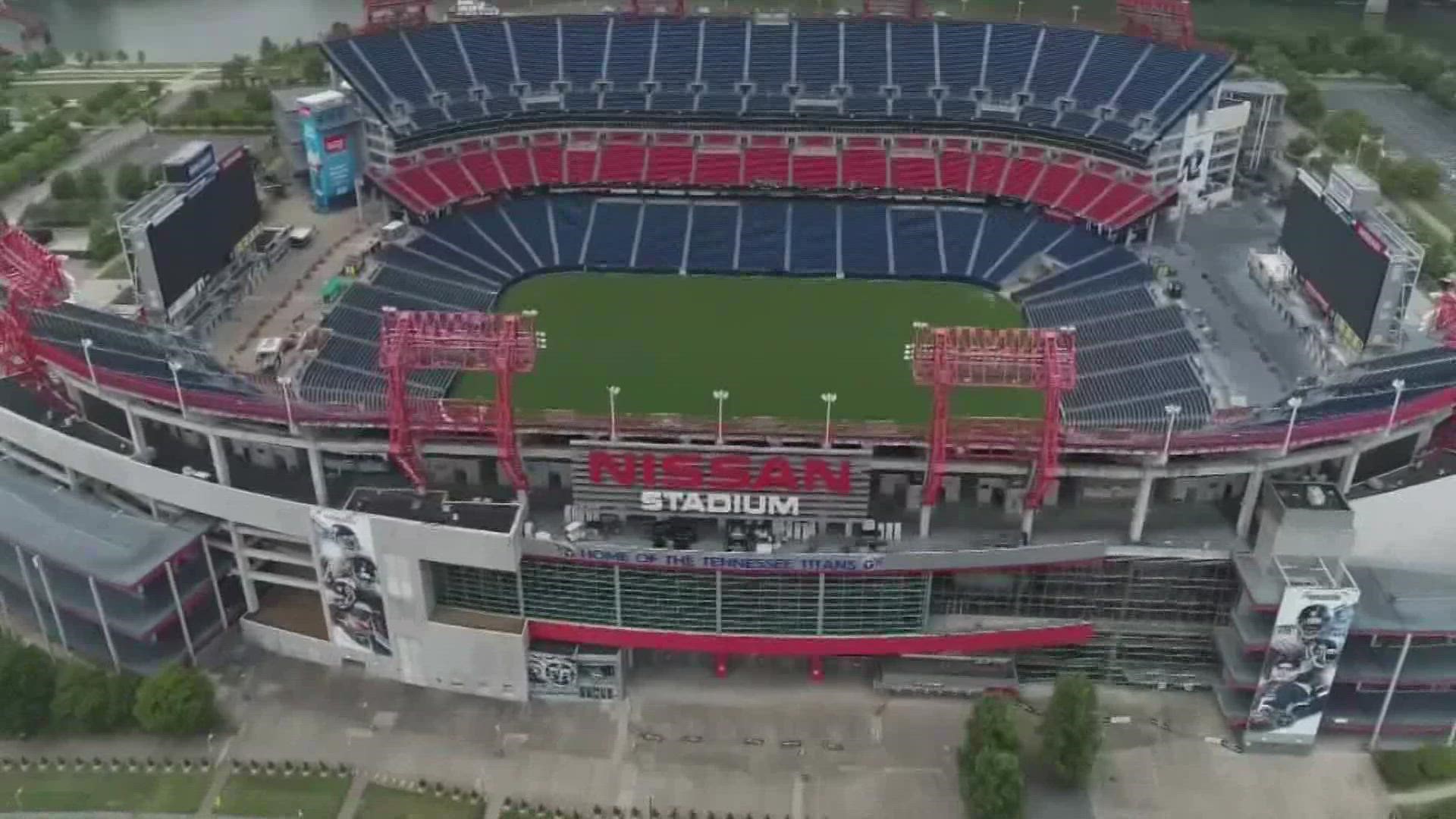 Nashville's mayor announced the Tennessee Titans are getting a new home. That $2.1 billion stadium will go up directly east of the current Nissan Stadium.