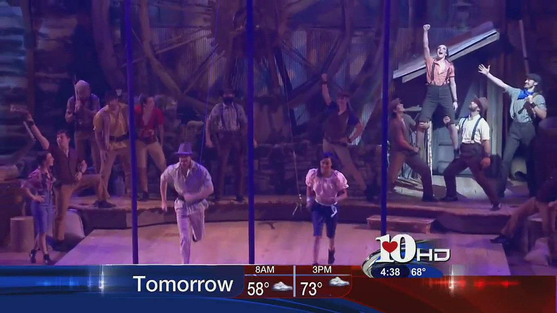 Meet the cast at Dolly's Lumberjack Adventure